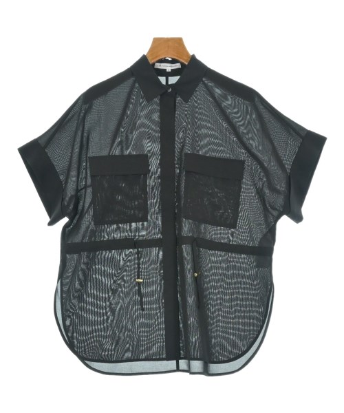 23区(ニジューサンク)カジュアルシャツ 黒 サイズ:32(XS位)/2200639348131