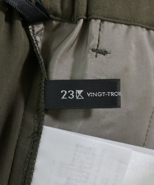 23区（ニジューサンク）その他 カーキ サイズ:34(XS位) レディース/2200639348193