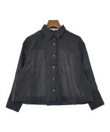 23区（ニジューサンク）カジュアルシャツ 茶 サイズ:32(XS位) レディース/2200639472126