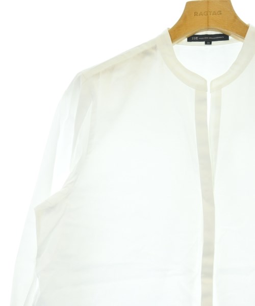 23区（ニジューサンク）カジュアルシャツ 白 サイズ:38(M位) レディース/2200639472133