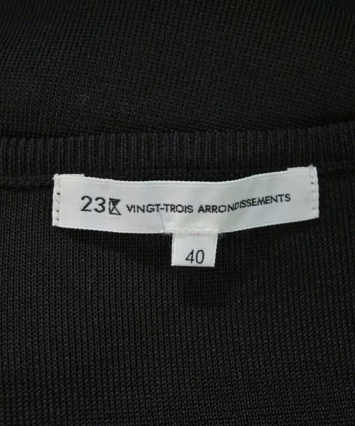 23区（ニジューサンク）ニット・セーター 黒 サイズ:40(M位) レディース/2200646185057