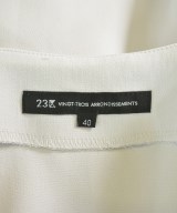 23区（ニジューサンク）ワンピース 白 サイズ:40(M位) レディース/2200646185071