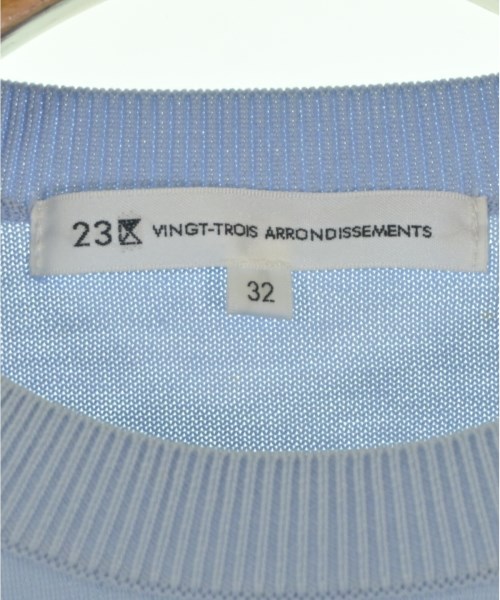 23区（ニジューサンク）ニット・セーター 青 サイズ:32(XS位) レディース/2200648687122