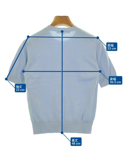 23区（ニジューサンク）ニット・セーター 青 サイズ:32(XS位) レディース/2200648687122