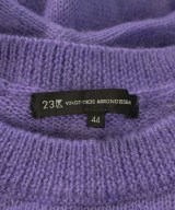23区（ニジューサンク）ニット・セーター 紫 サイズ:44(XL位) レディース/2200609181171
