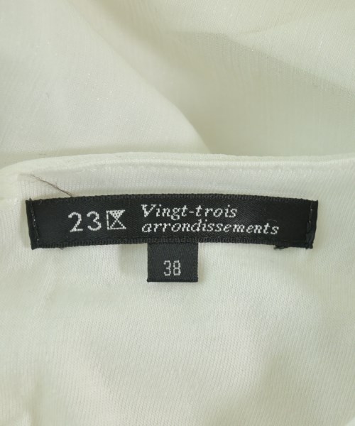23区（ニジューサンク）ブラウス 白 サイズ:38(M位) レディース/2200640364113