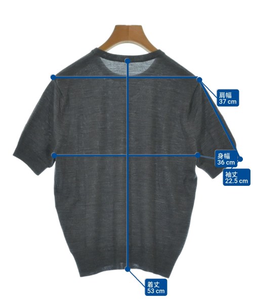 23区（ニジューサンク）ニット・セーター グレー サイズ:38(M位) レディース/2200633291464