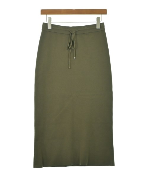 23区(ニジューサンク)ロング・マキシ丈スカート カーキ サイズ:38(M位)/2200638904062
