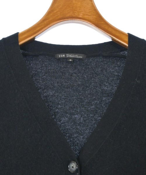 23区（ニジューサンク）カーディガン 黒 サイズ:38(M位) レディース/2200642632050