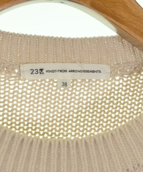 23区（ニジューサンク）ニット・セーター ベージュ サイズ:38(M位) レディース/2200651370141