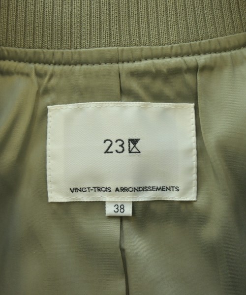 23区（ニジューサンク）ブルゾン カーキ サイズ:38(M位) レディース/2200645904048