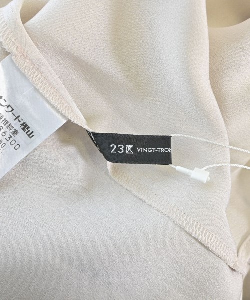 23区（ニジューサンク）ブラウス ベージュ サイズ:38(M位) レディース/2200646237169