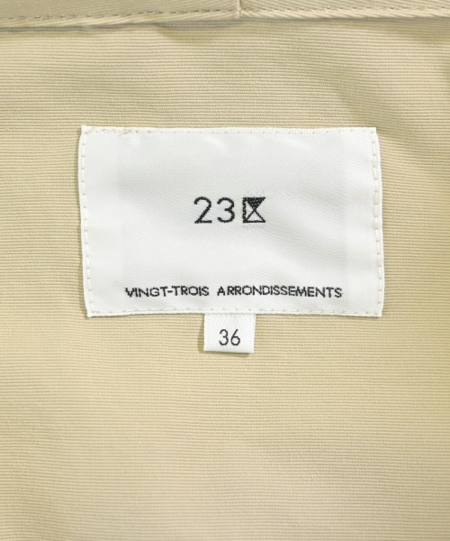 23区（ニジューサンク）マウンテンパーカー ベージュ サイズ:36(S位) レディース/2200653069029