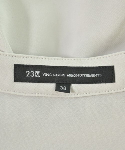 23区（ニジューサンク）ブラウス グレー サイズ:38(M位) レディース/2200649991044