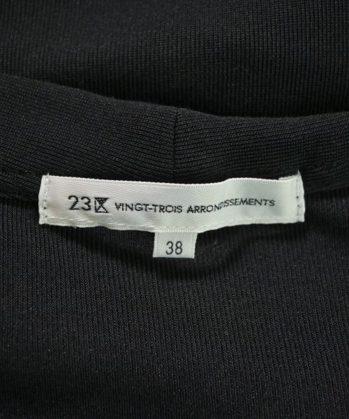 23区（ニジューサンク）カーディガン 黒 サイズ:38(M位) レディース/2200654130087