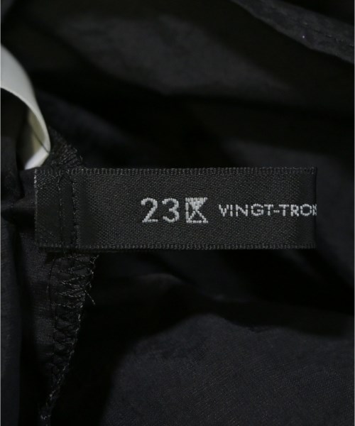 23区（ニジューサンク）ブラウス 黒 サイズ:32(XXS位) レディース/2200648840060