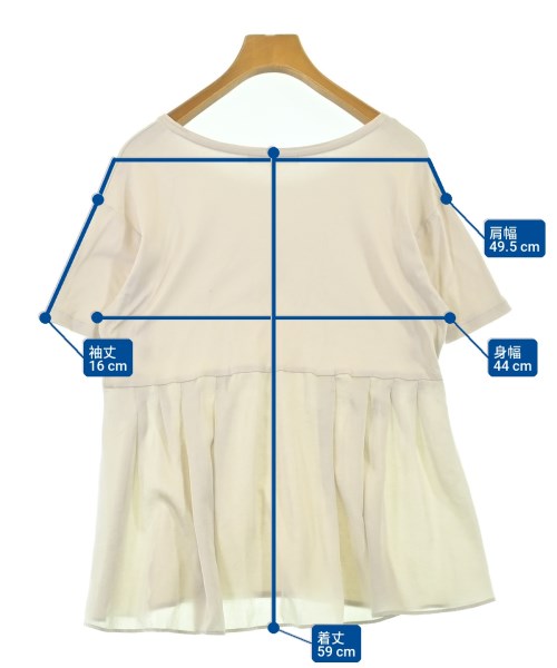 23区（ニジューサンク）Tシャツ・カットソー ベージュ サイズ:38(M位) レディース/2200701918101