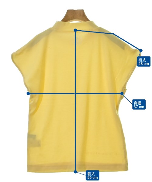 23区（ニジューサンク）Tシャツ・カットソー 黄 サイズ:1(S位) レディース/2200701650049