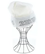 23区（ニジューサンク）ニットキャップ・ビーニー 白 サイズ:F メンズ/2200701650063