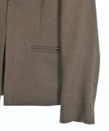 23区（ニジューサンク）ノーカラージャケット 茶 サイズ:38(M位) レディース/2200704170162