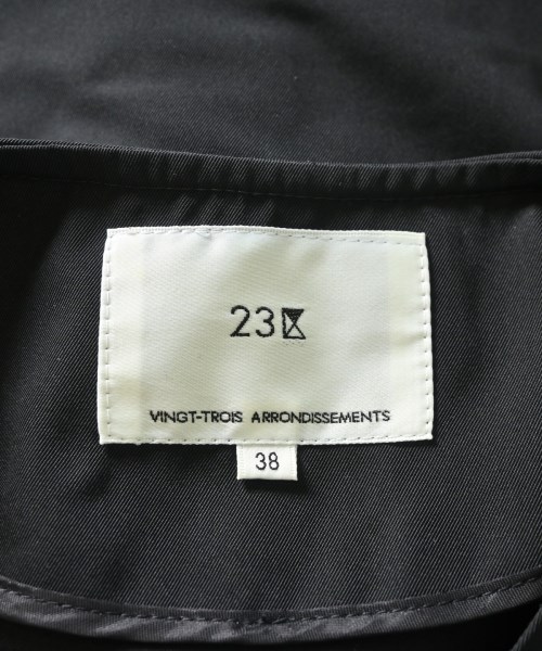 23区（ニジューサンク）モッズコート 黒 サイズ:38(M位) レディース/2200708952016