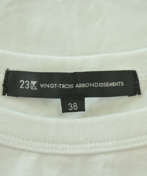 23区（ニジューサンク）Tシャツ・カットソー 白 サイズ:38(M位) レディース/2200706286564