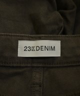 23区（ニジューサンク）デニムパンツ 茶 サイズ:34(S位) レディース/2200707817026