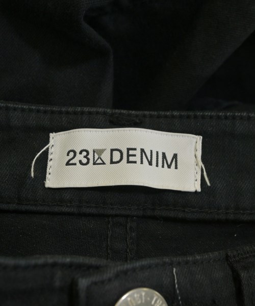 23区（ニジューサンク）デニムパンツ 黒 サイズ:34(S位) レディース/2200707817033