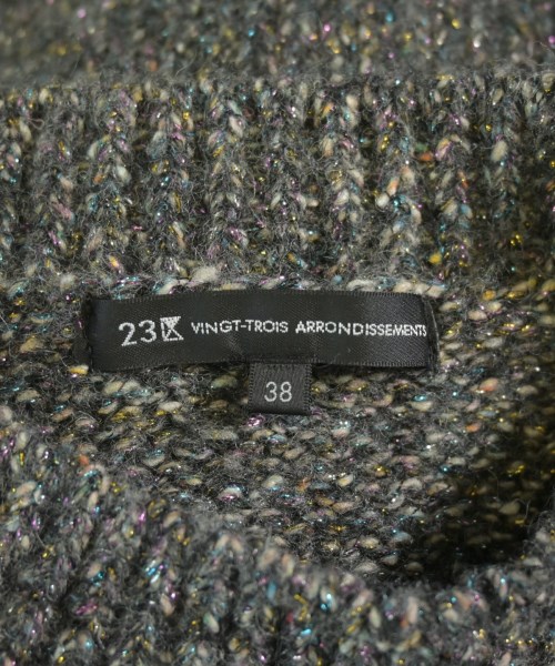 23区（ニジューサンク）ニット・セーター グレー サイズ:38(M位) レディース/2200658321078