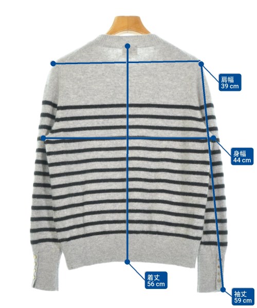 23区（ニジューサンク）ニット・セーター グレー サイズ:38(M位) レディース/2200660453040