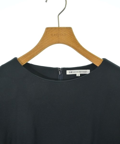 23区（ニジューサンク）ワンピース 紺 サイズ:40(M位) レディース/2200659933225