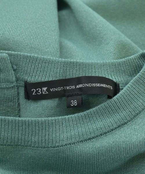 23区（ニジューサンク）ニット・セーター 緑 サイズ:38(M位) レディース/2200663865031