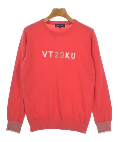 23区(ニジューサンク)ニット・セーター 赤 サイズ:2(M位)/2200661053027