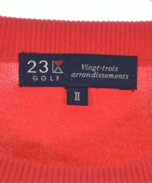 23区（ニジューサンク）ニット・セーター 赤 サイズ:2(M位) レディース/2200661053027