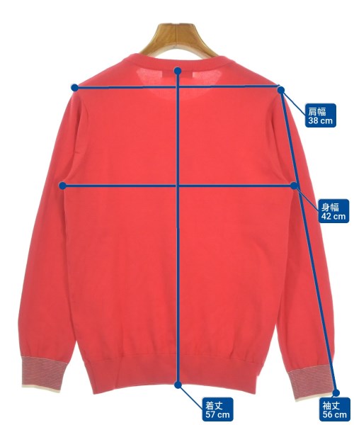 23区（ニジューサンク）ニット・セーター 赤 サイズ:2(M位) レディース/2200661053027