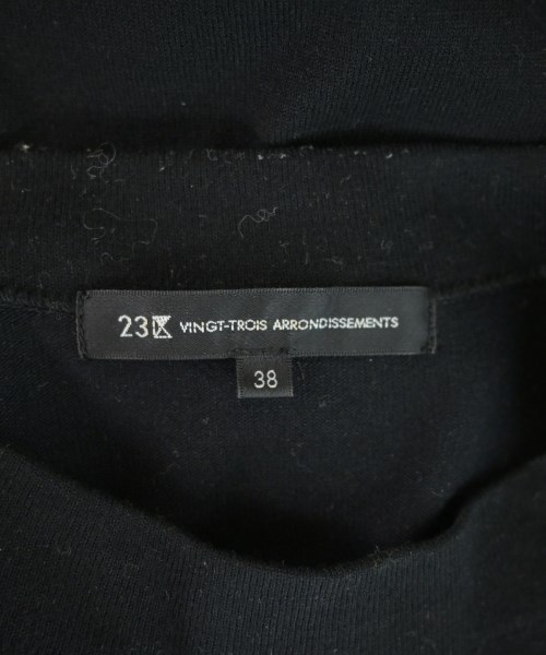 23区（ニジューサンク）ワンピース 黒 サイズ:38(M位) レディース/2200661280096