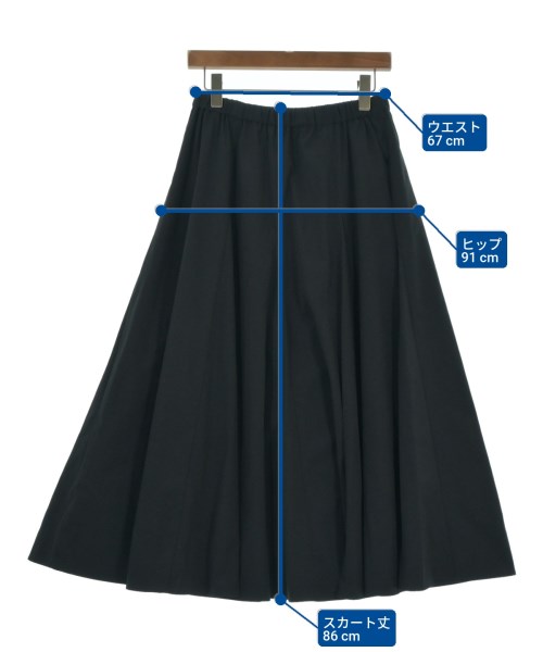 23区（ニジューサンク）ロング・マキシ丈スカート 黒 サイズ:38(M位) レディース/2200660768038