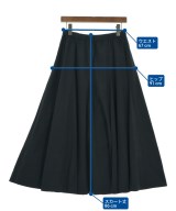 23区（ニジューサンク）ロング・マキシ丈スカート 黒 サイズ:38(M位) レディース/2200660768038