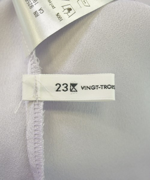 23区（ニジューサンク）ブラウス 紫 サイズ:38(M位) レディース/2200661046050