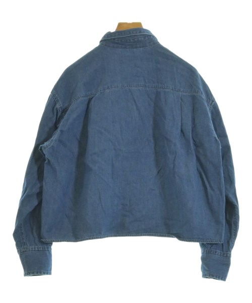 23区（ニジューサンク）カジュアルシャツ 青 サイズ:38(M位) レディース/2200663221042