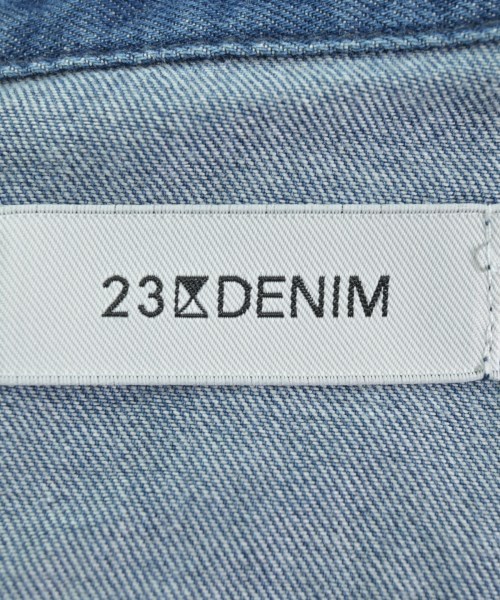 23区（ニジューサンク）カジュアルシャツ 青 サイズ:38(M位) レディース/2200663221042