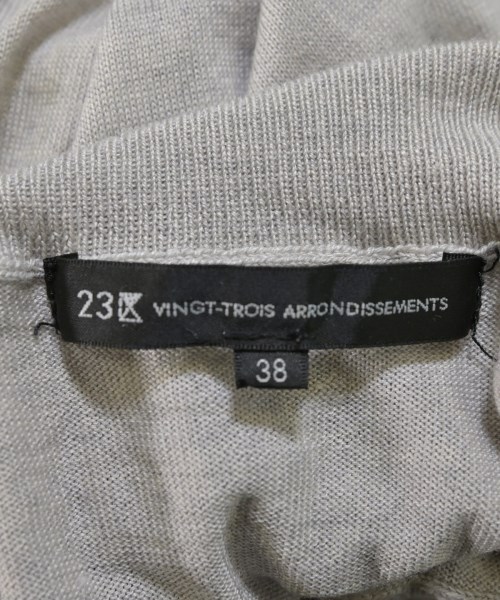 23区（ニジューサンク）ニット・セーター グレー サイズ:38(M位) レディース/2200664791049