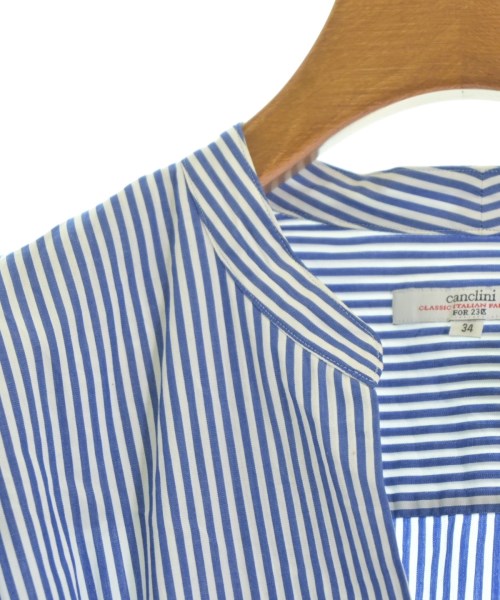 23区（ニジューサンク）カジュアルシャツ 青 サイズ:34(S位) レディース/2200666297020