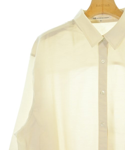 23区（ニジューサンク）カジュアルシャツ ベージュ サイズ:44(L位) レディース/2200661551103