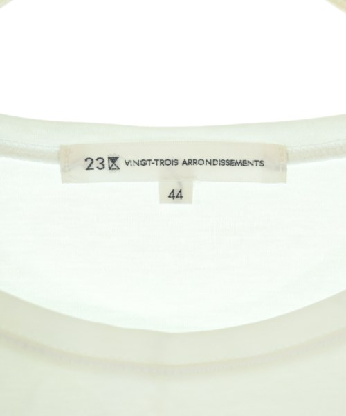 23区（ニジューサンク）Tシャツ・カットソー 白 サイズ:44(L位) レディース/2200661551202