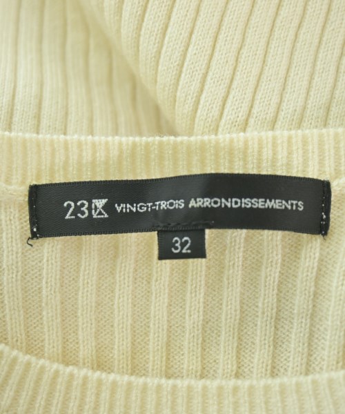 23区（ニジューサンク）アンサンブル 白 サイズ:32(XS位) レディース/2200662940272