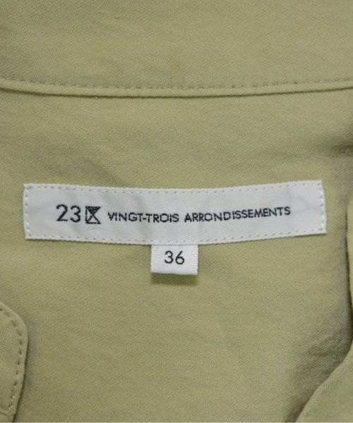 23区（ニジューサンク）ワンピース カーキ サイズ:36(S位) レディース/2200663423088