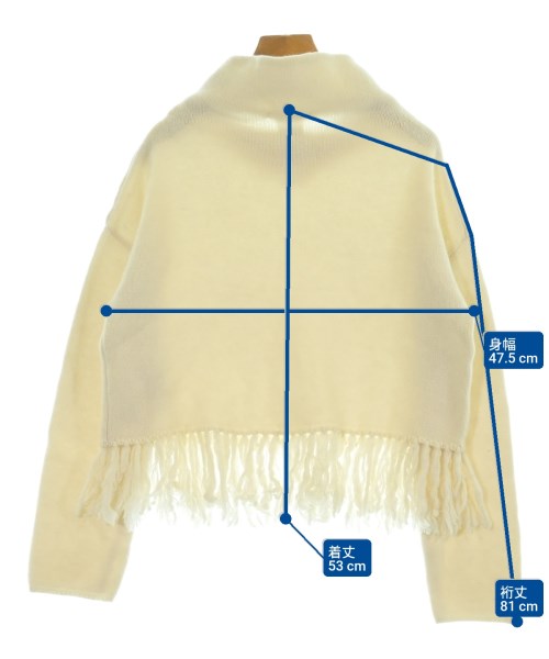 23区（ニジューサンク）ニット・セーター 白 サイズ:38(M位) レディース/2200664981037