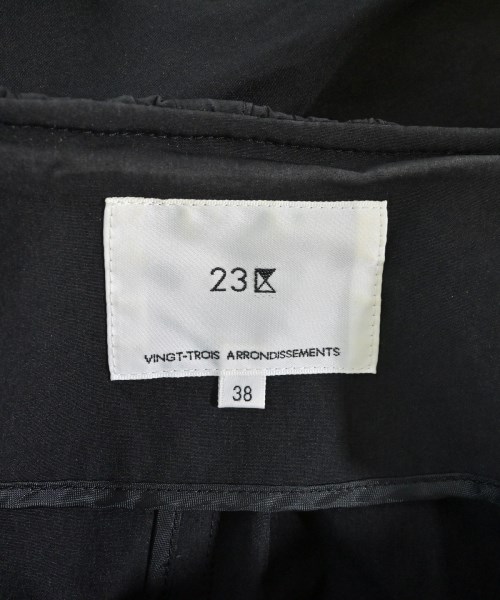 23区（ニジューサンク）その他 黒 サイズ:38(M位) レディース/2200664807023