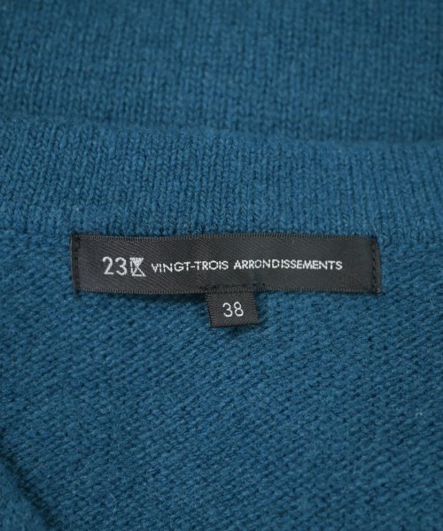 23区（ニジューサンク）ニット・セーター 青 サイズ:38(M位) レディース/2200665138072